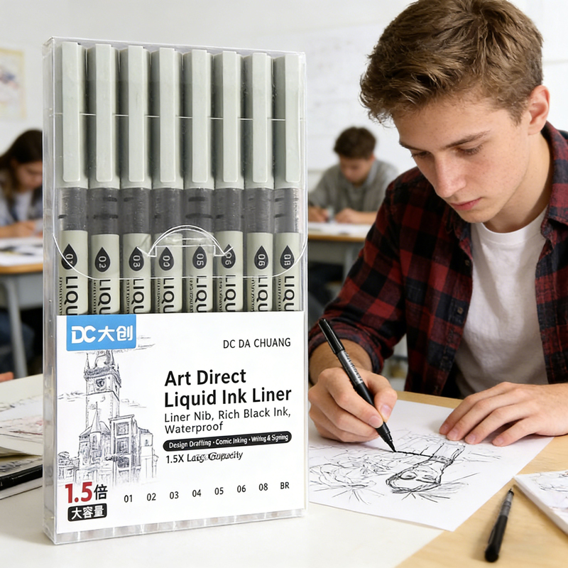 Illustration Marker Set - Professional 5/8Pcs Manga Art Marker Set,