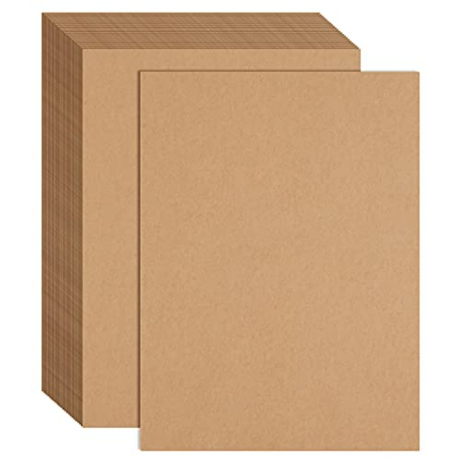Art Craft Letter A - 60 Sheets Kraft Paper 8.5 x