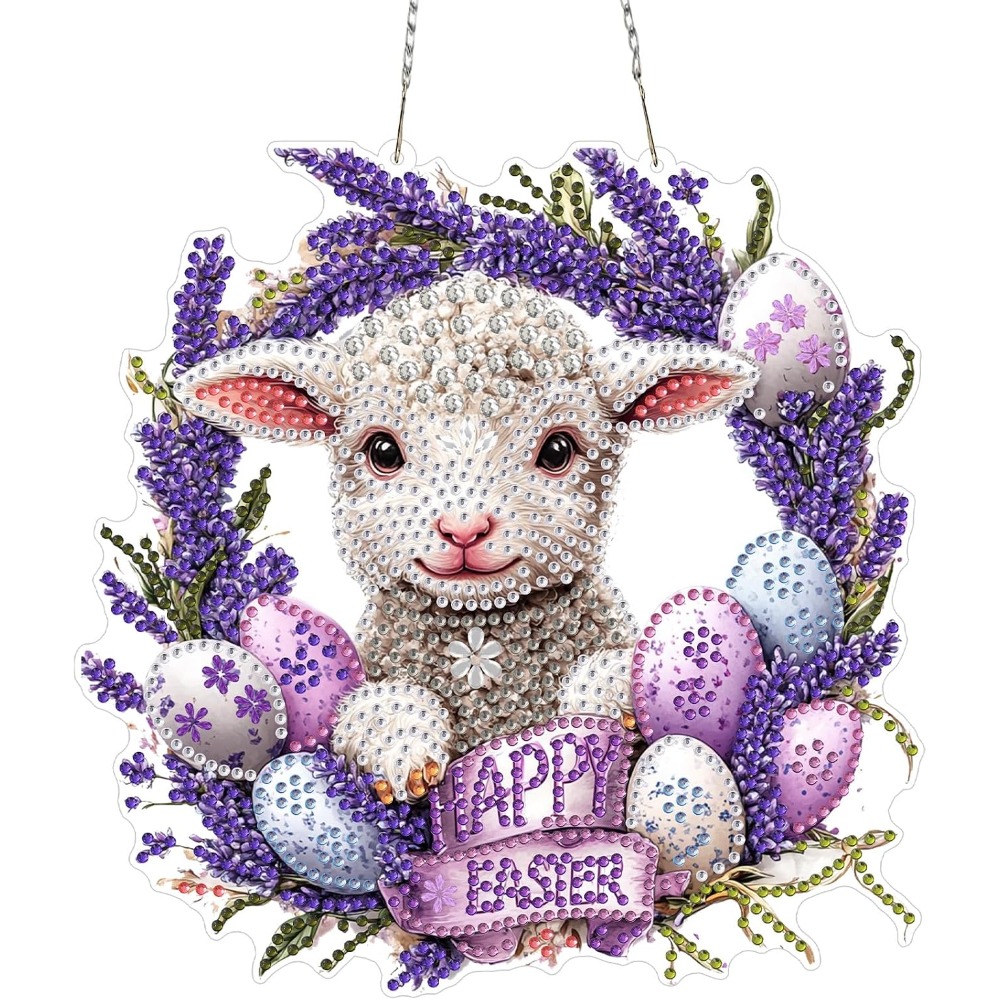 Art Craft Adult - Easter DIY Diamond Painting Kit for