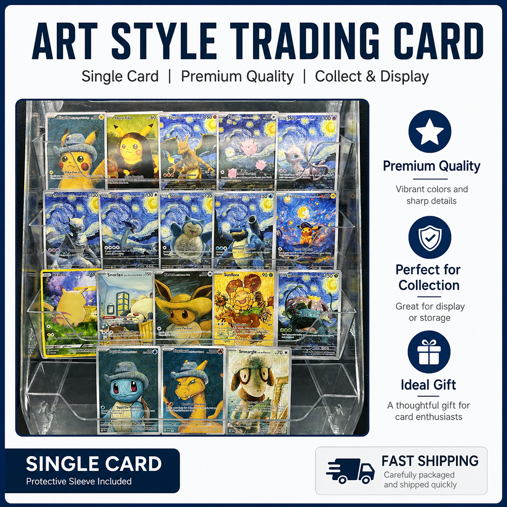 Art Craft Christmas - Anime Self-Contro Game Collection Card Starry
