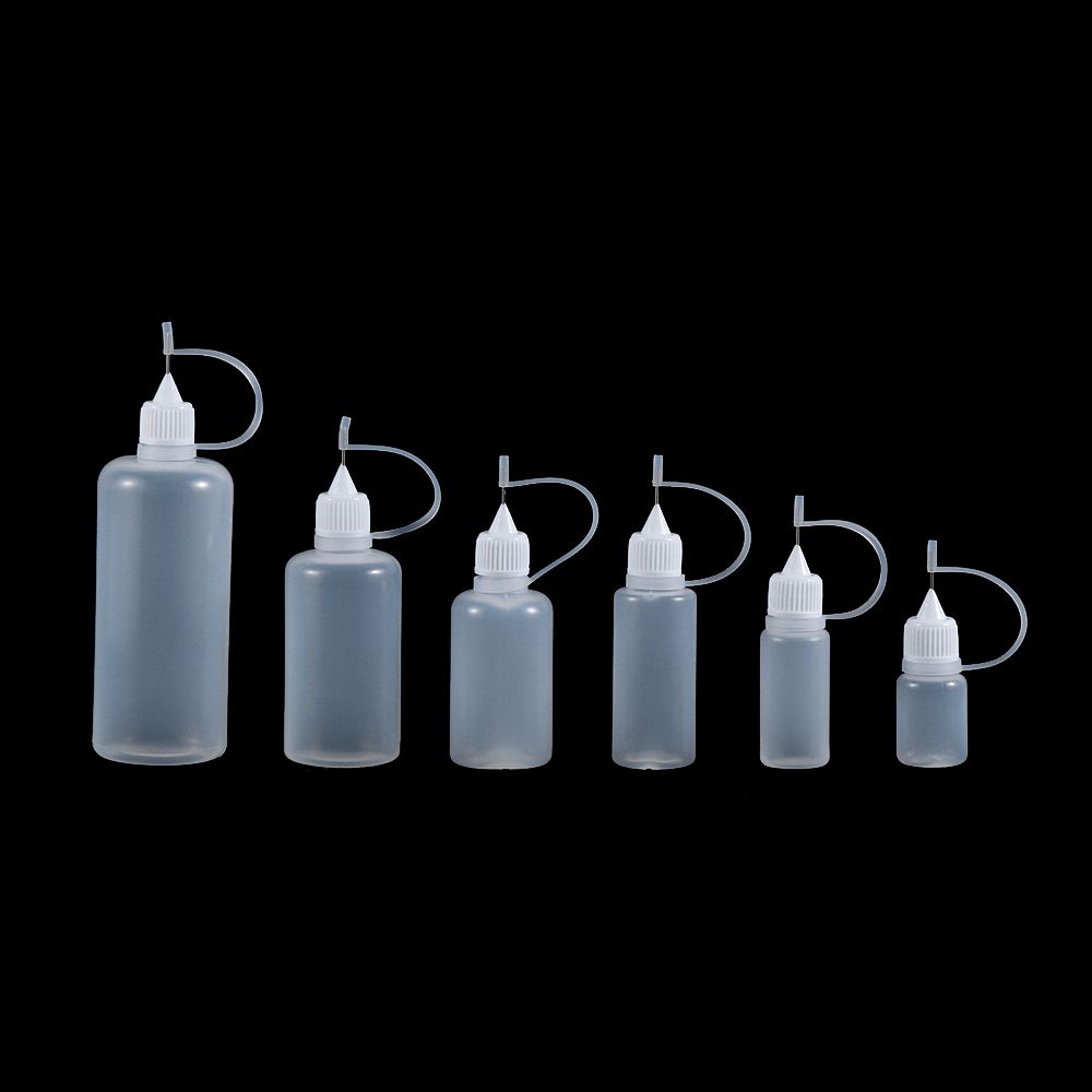 Art & Craft Paper Quilling - 5X 5/10/20/30/50/100ML Needle Tip Glue Bottle