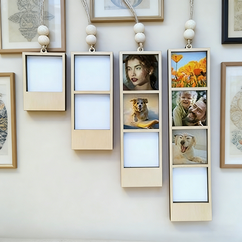 Art Craft Christmas - Personalized Customization A Small Wooden Photo