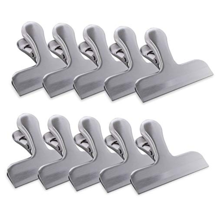 Art Craft Kitchen - 10 Pack Heavy Duty Metal Silver