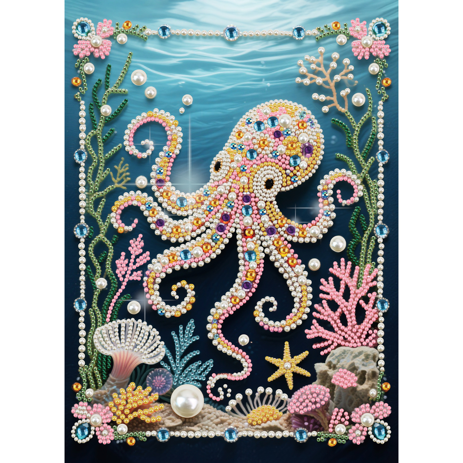 Art Craft Adult - DIY Pearl Diamond Art Painting kits