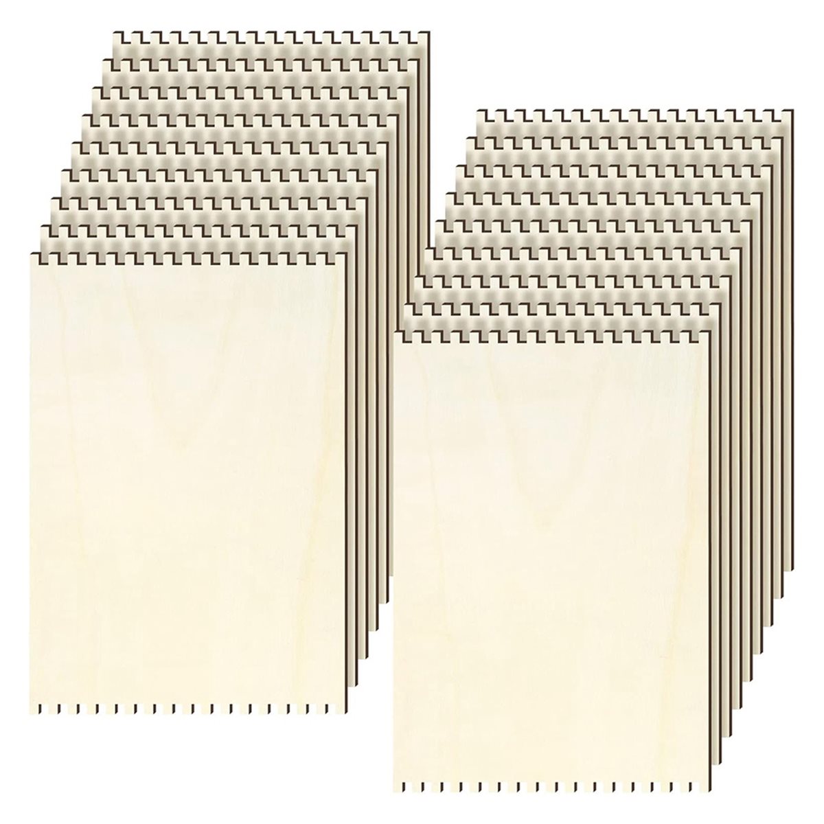 18 Pcs Beginners Wooden Notche - Art Craft Activity recensie en prijs