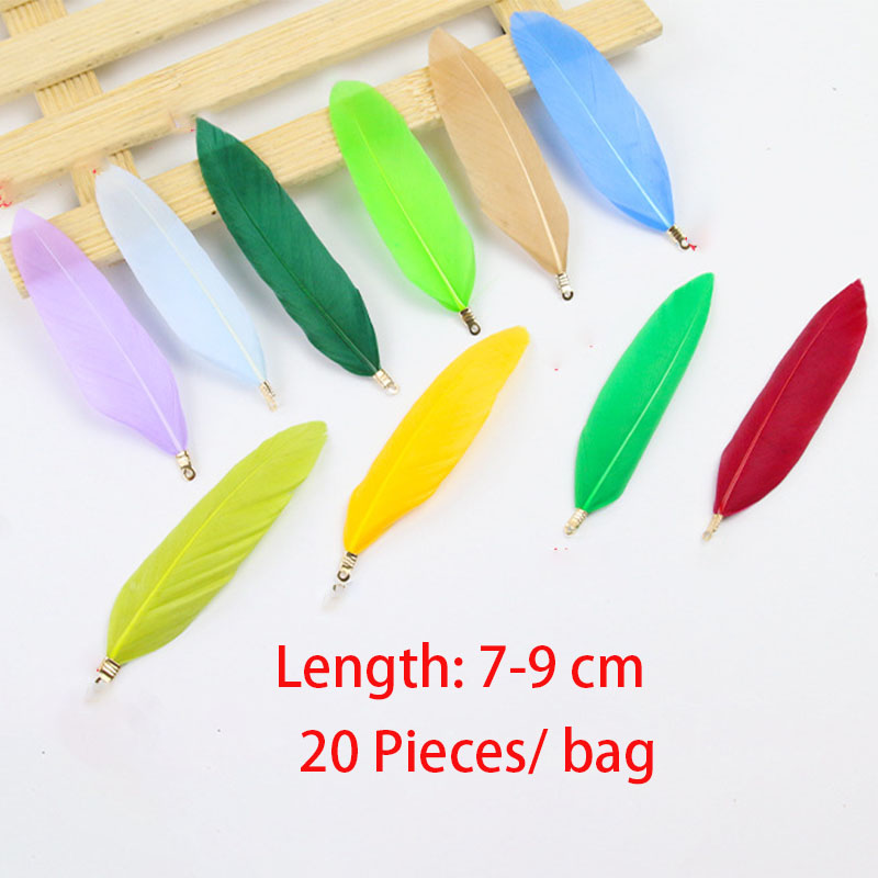 20Pcs Natural Goose Feather Ch - Art Craft Activity recensie en prijs