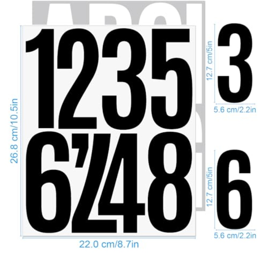 Letter Stickers 8 Sheets Mailb - Art Craft Letter A recensie en prijs