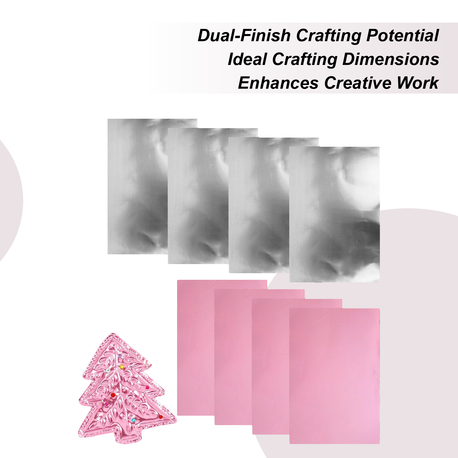 Embossing Foil 8 Pieces Alumin - Art Craft Christmas recensie en prijs