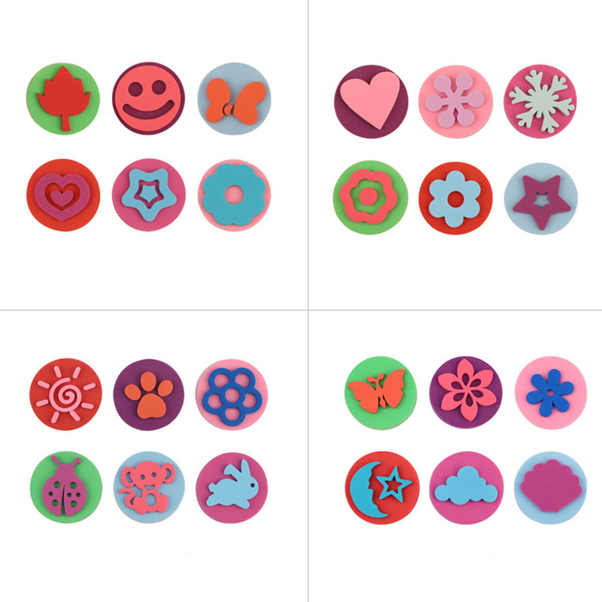 12Pcs Creative Painting Stampe - Art Craft For Kindergarten recensie en prijs