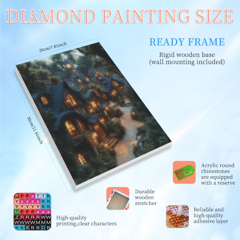 RUOPOTY Framed House 5d Diamon - Art Craft Adult recensie en prijs