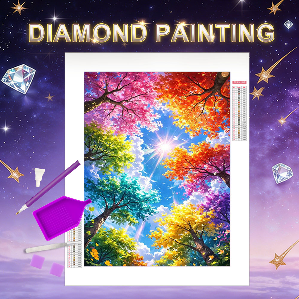 HUACAN Diamond Painting Tree L - Art And Craft Autumn recensie en prijs
