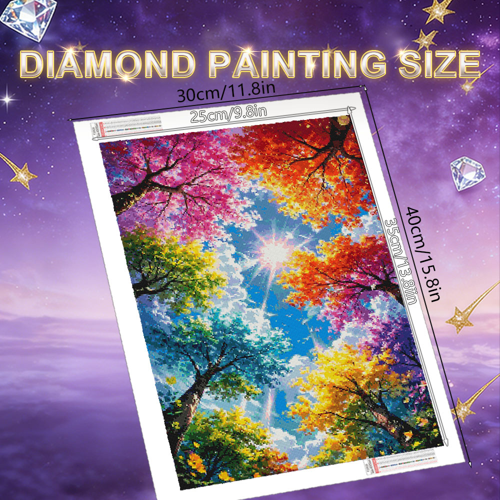 HUACAN Diamond Painting Tree L - Art And Craft Autumn recensie en prijs