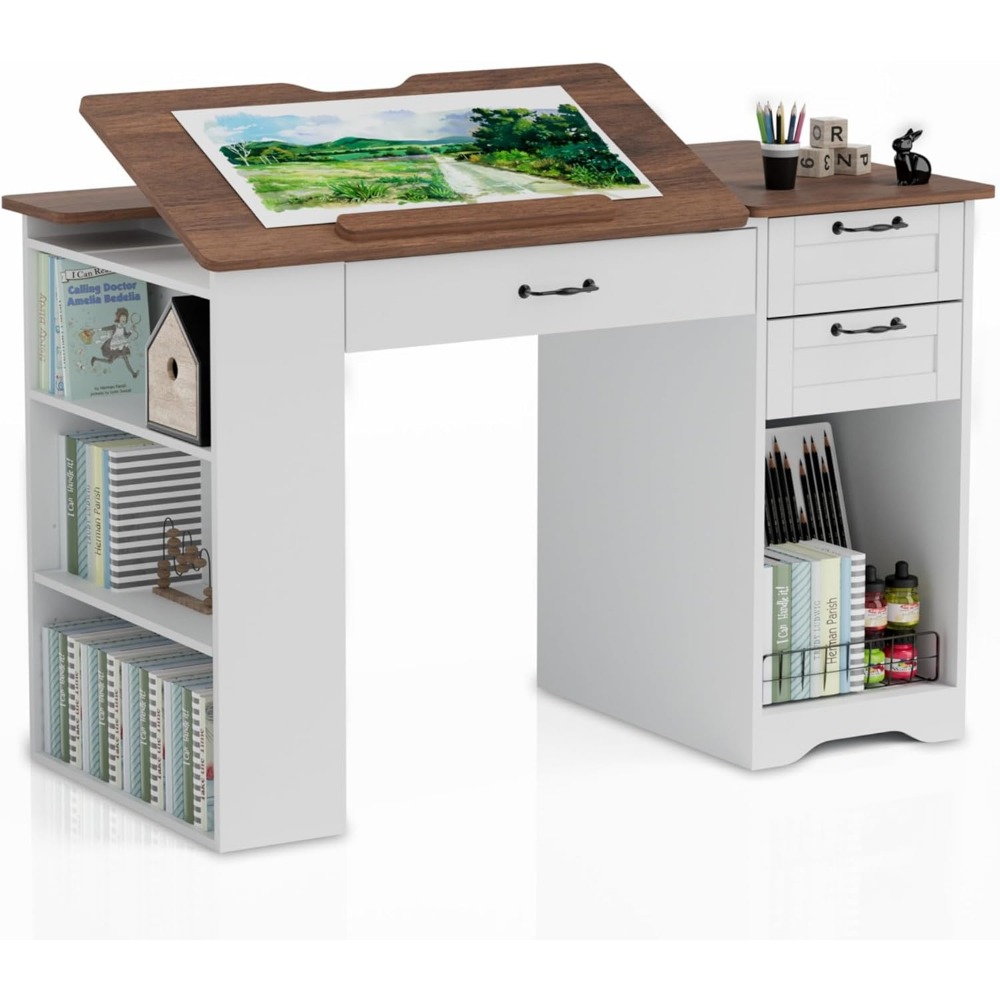 Adjustable Art Table with Stor - Art & Craft Job Vacancies recensie en prijs