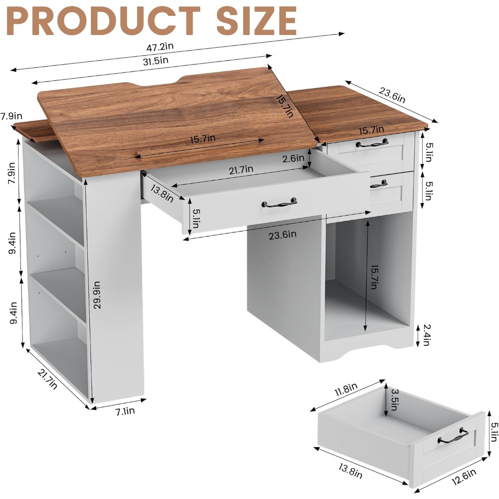 Adjustable Art Table with Stor - Art & Craft Job Vacancies recensie en prijs