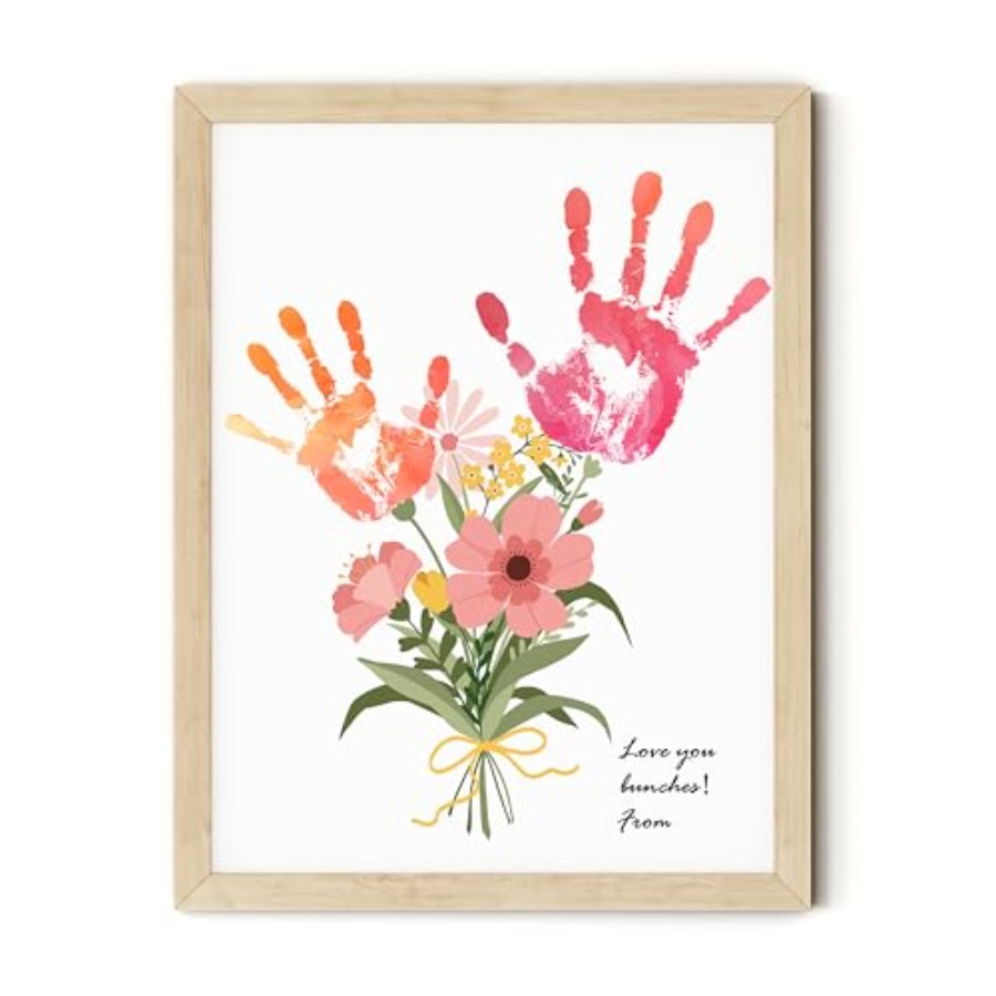 Flower Bouquet Handprint Art C - Art & Craft Job Vacancies recensie en prijs