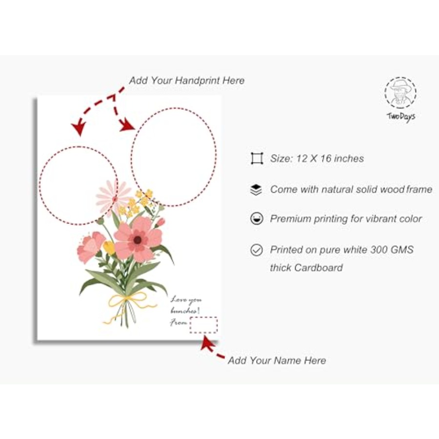 Flower Bouquet Handprint Art C - Art & Craft Job Vacancies recensie en prijs