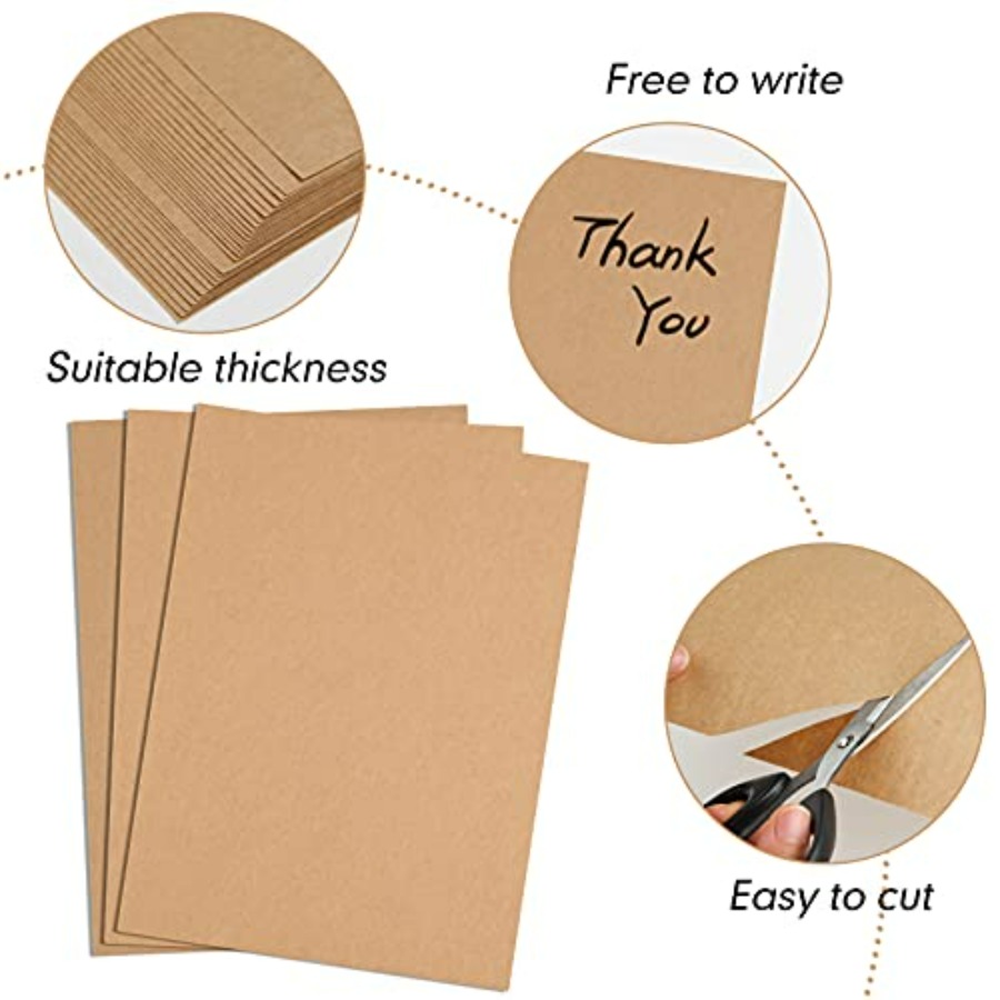 60 Sheets Kraft Paper 8.5 x 11 - Art Craft Letter A recensie en prijs