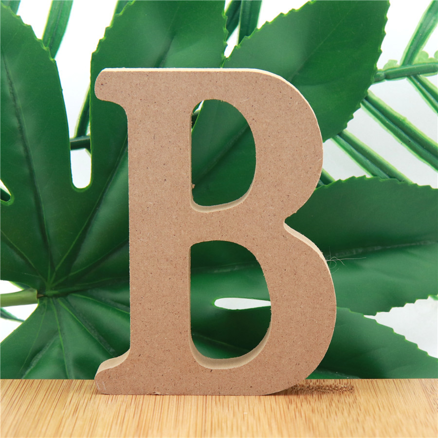 1pc 10cm Wood Color Wooden Let - Art Craft Letter A recensie en prijs