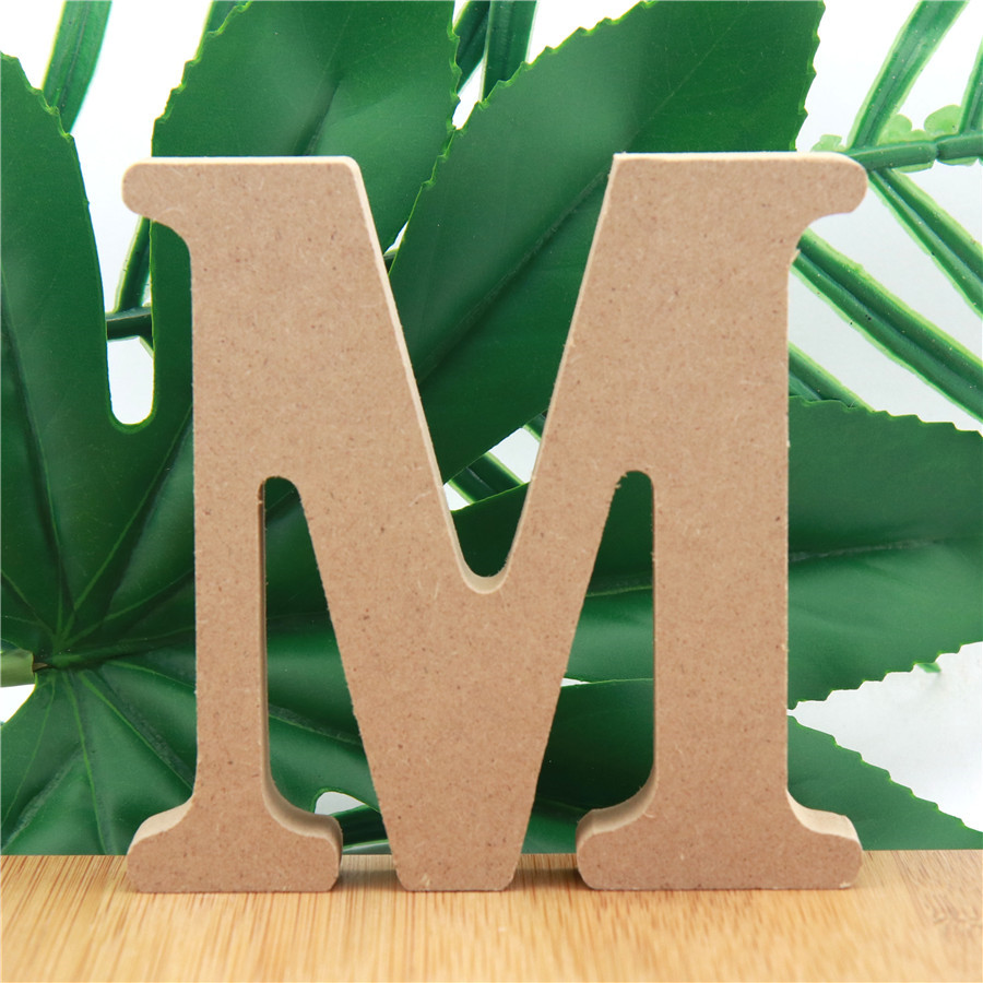 1pc 10cm Wood Color Wooden Let - Art Craft Letter A recensie en prijs