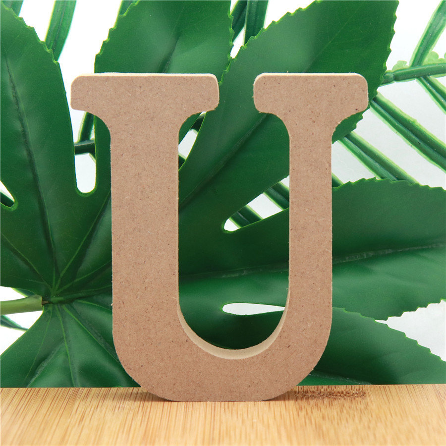 1pc 10cm Wood Color Wooden Let - Art Craft Letter A recensie en prijs