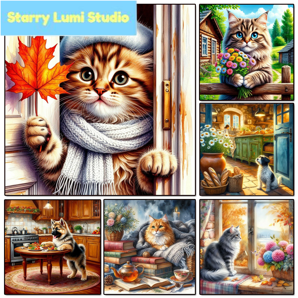 Diamond Painting New Cat Anima - Art Craft Kitchen recensie en prijs