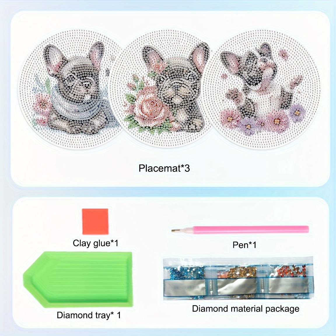 3Pcs Diamond Art Painting Plac - Art Craft Kitchen recensie en prijs