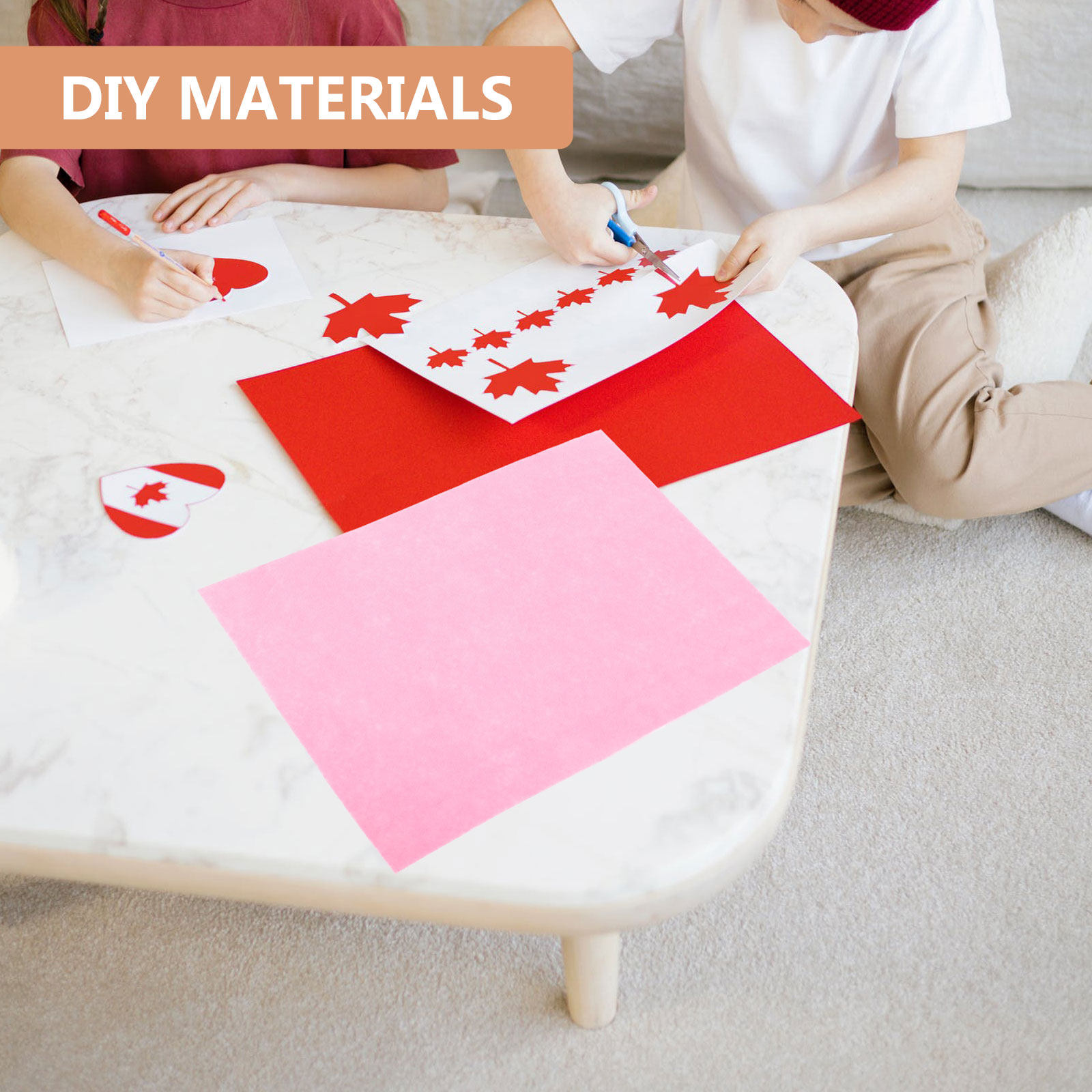 6 Sheets Kids DIY Non-Woven Cl - Art Craft For Kindergarten recensie en prijs