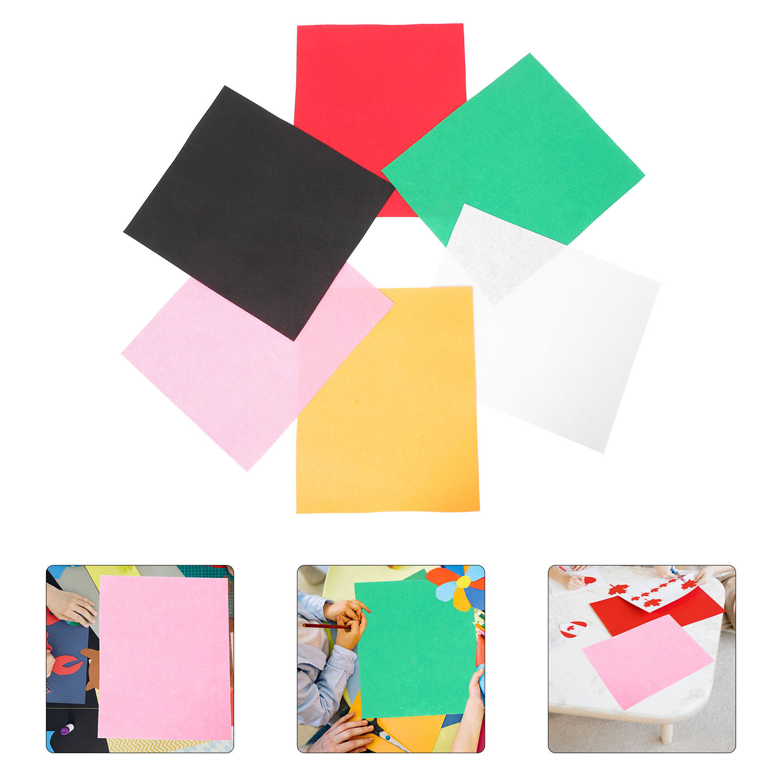 6 Sheets Kids DIY Non-Woven Cl - Art Craft For Kindergarten recensie en prijs