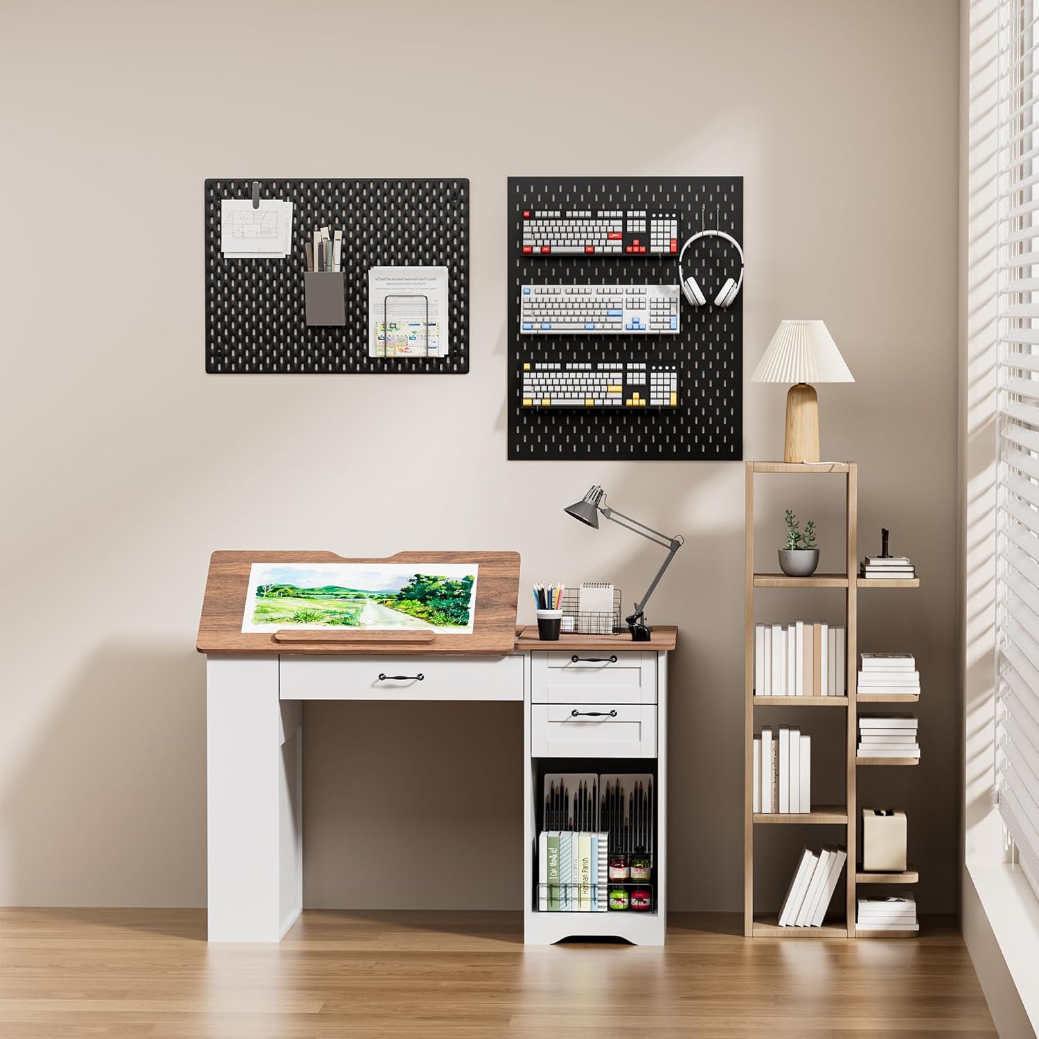 Drafting Table with Storage Ca - Art & Craft Job Vacancies recensie en prijs