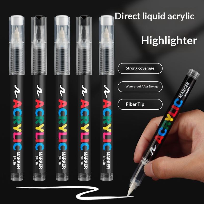 8pcs Black And White Acrylic P - Illustration Marker Set recensie en prijs