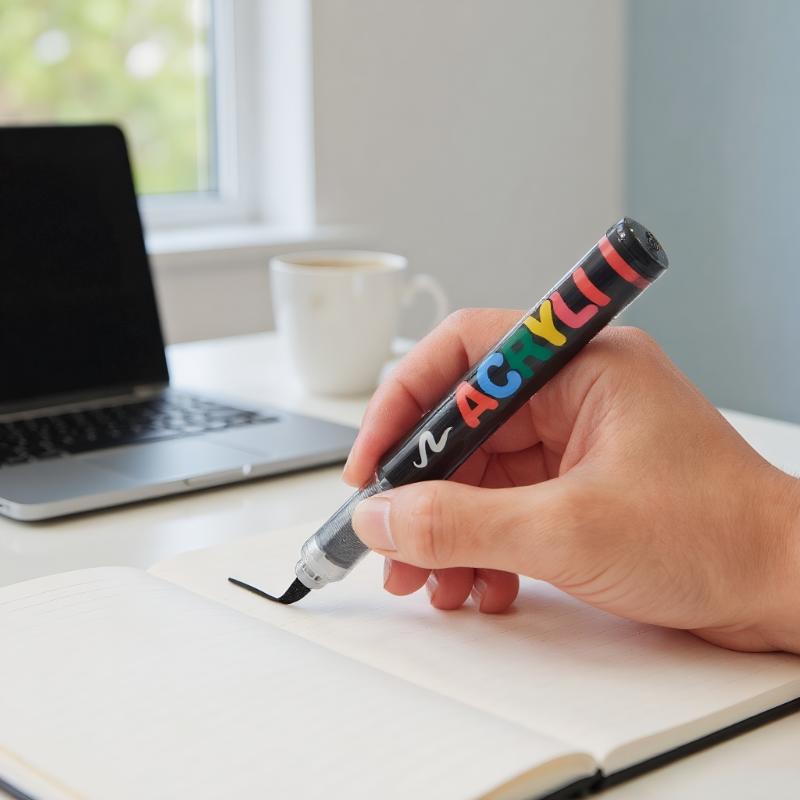 8pcs Black And White Acrylic P - Illustration Marker Set recensie en prijs