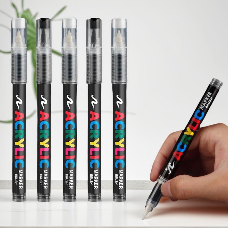 8pcs Black And White Acrylic P - Illustration Marker Set recensie en prijs