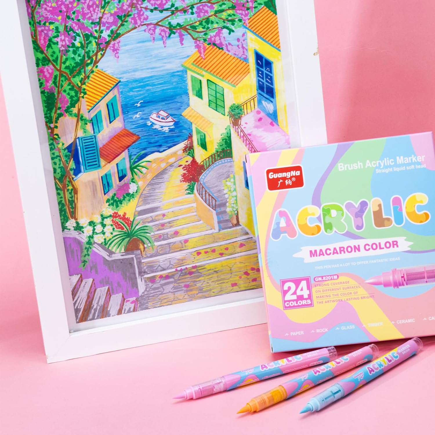 24 Color Skin Tones/Macaron Ar - Illustration Marker Set recensie en prijs
