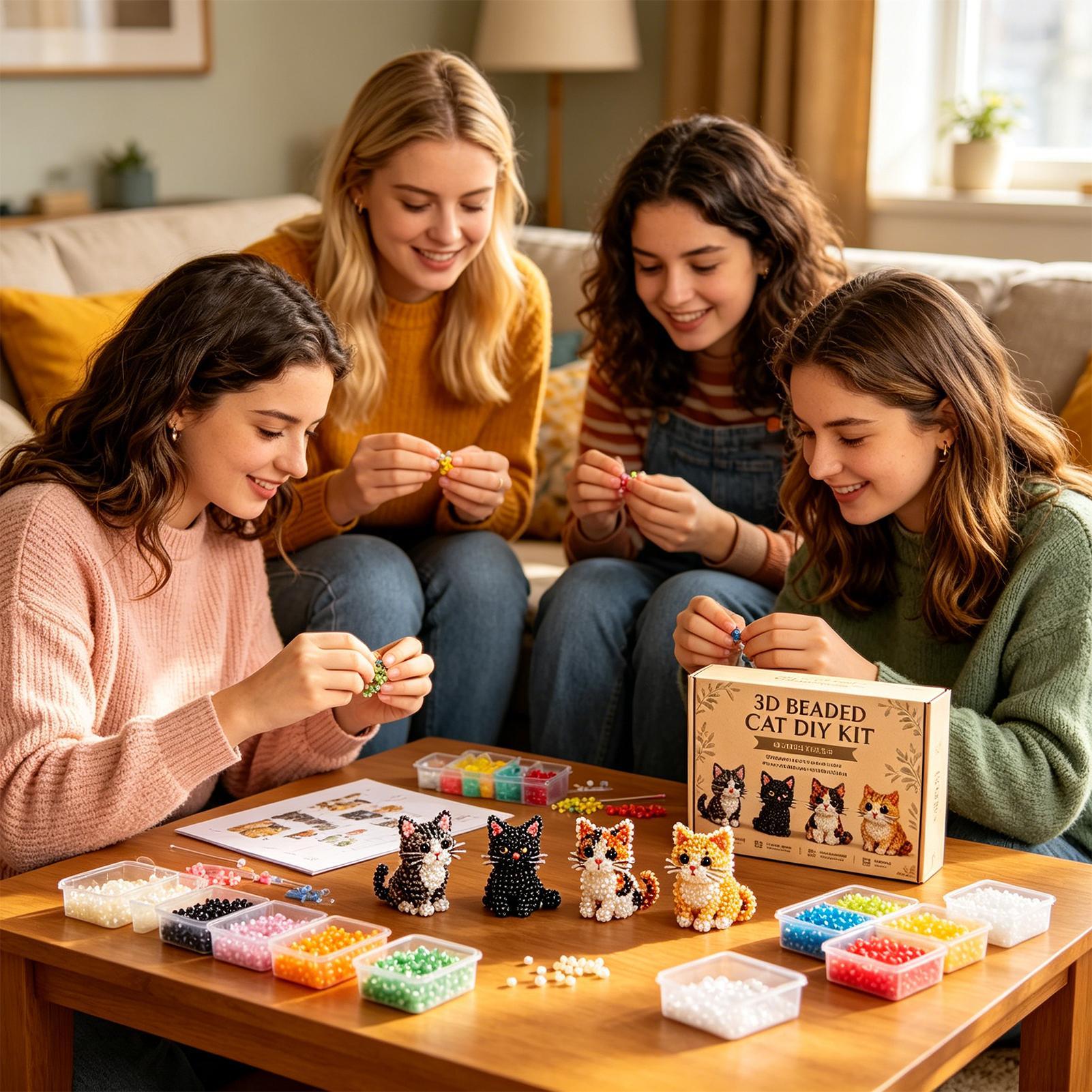 DIY Animal Beading Kit Cute 3D - Art Craft Class recensie en prijs