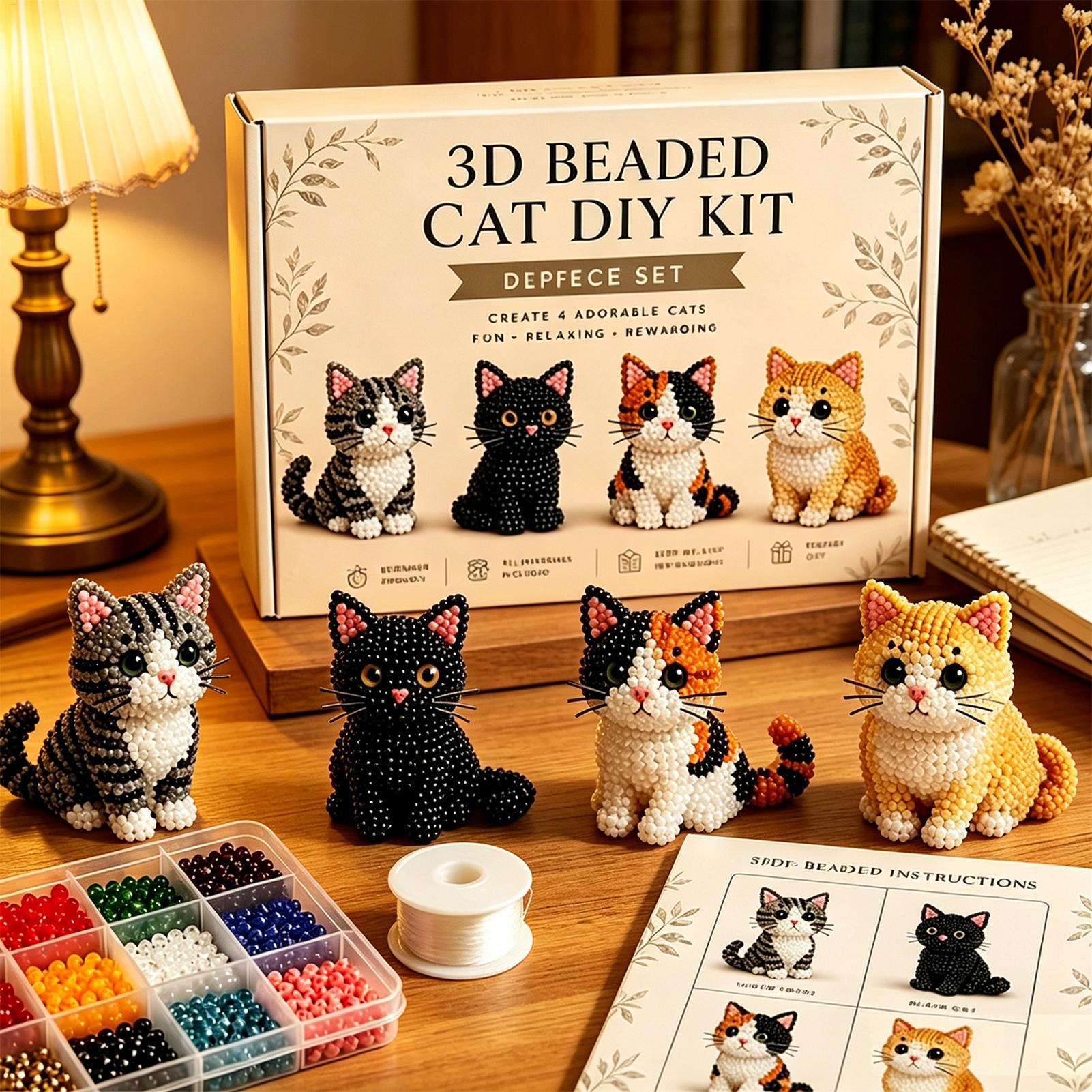 DIY Animal Beading Kit Cute 3D - Art Craft Class recensie en prijs