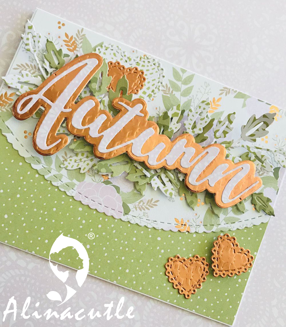 METAL CUTTING DIES cut AlinaCr - Art And Craft Autumn recensie en prijs