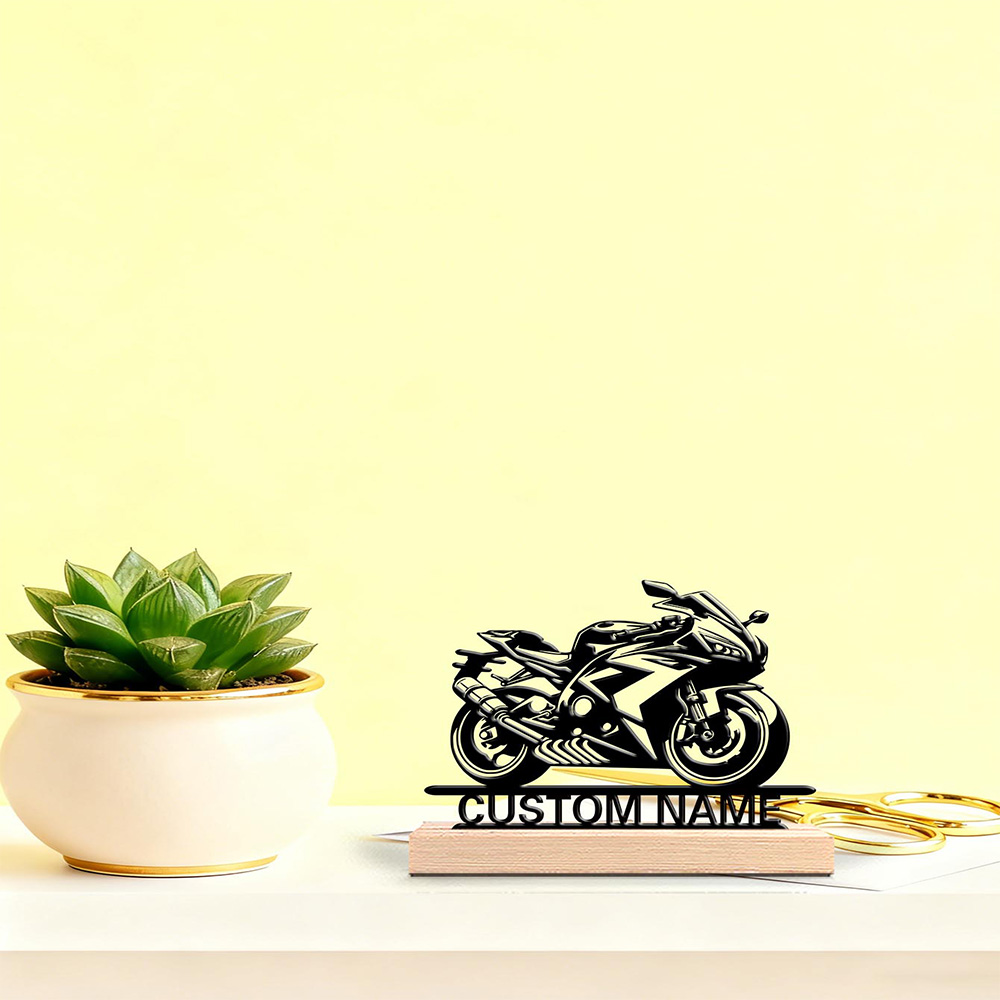 1pc Abstract cool motorcycle C - Art Craft Letter A recensie en prijs