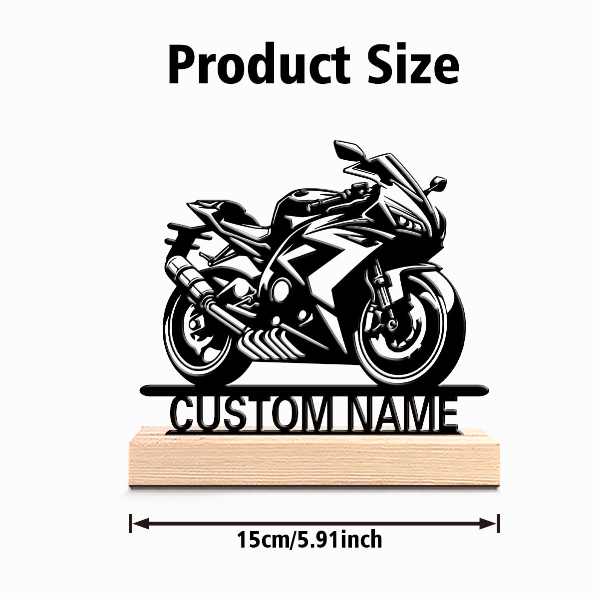 1pc Abstract cool motorcycle C - Art Craft Letter A recensie en prijs