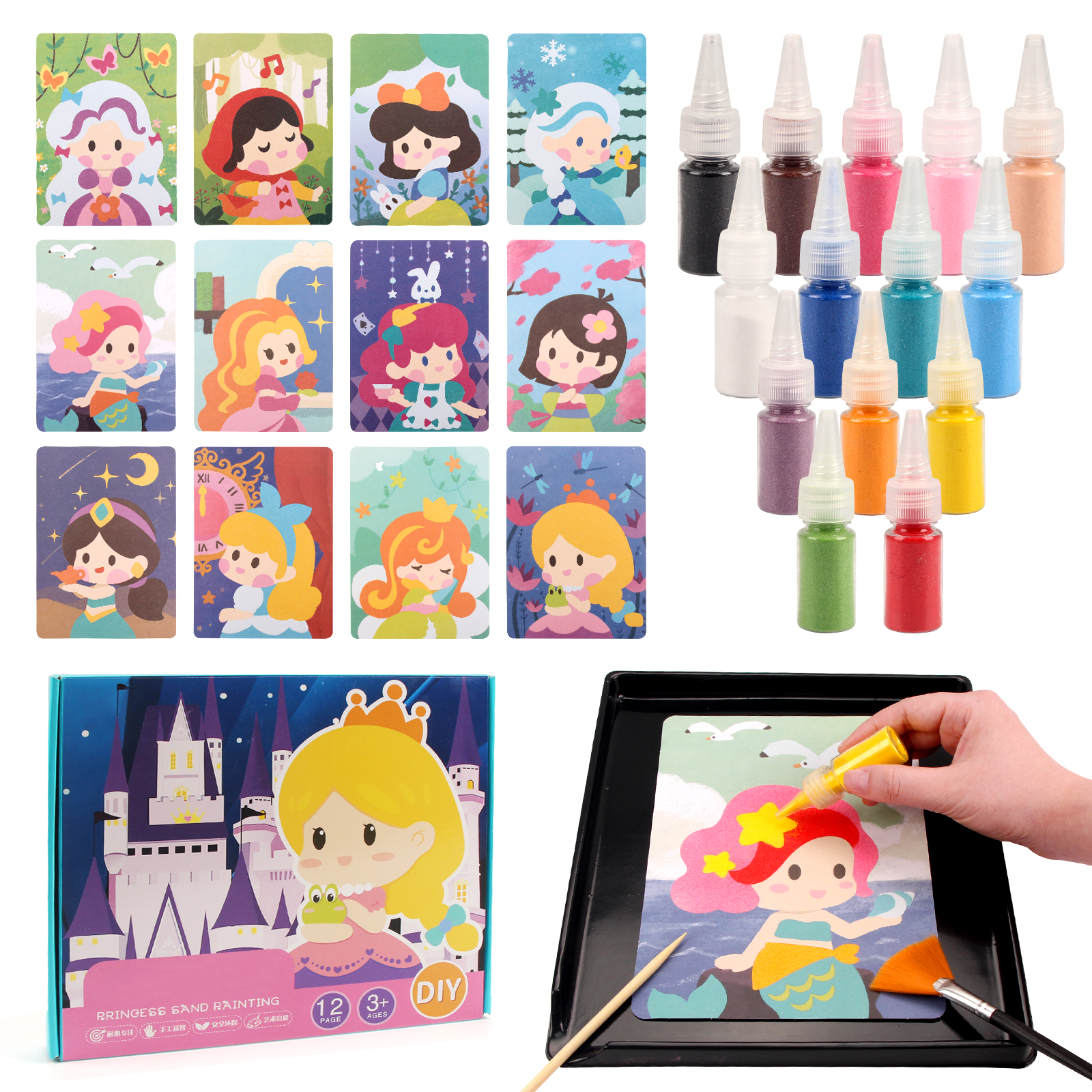 Sand Art Kit DIY Sand Painting - Art Craft Disney recensie en prijs