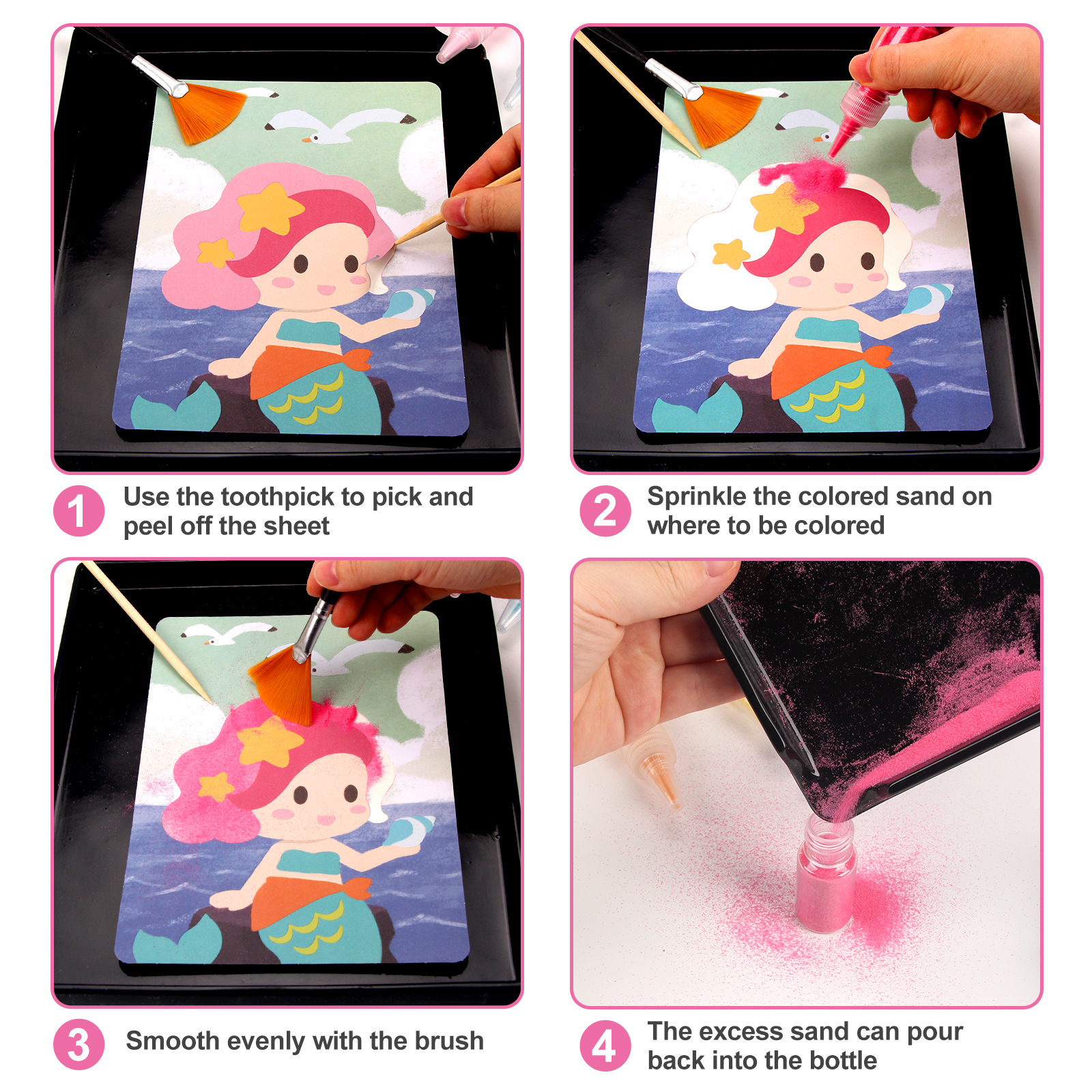Sand Art Kit DIY Sand Painting - Art Craft Disney recensie en prijs