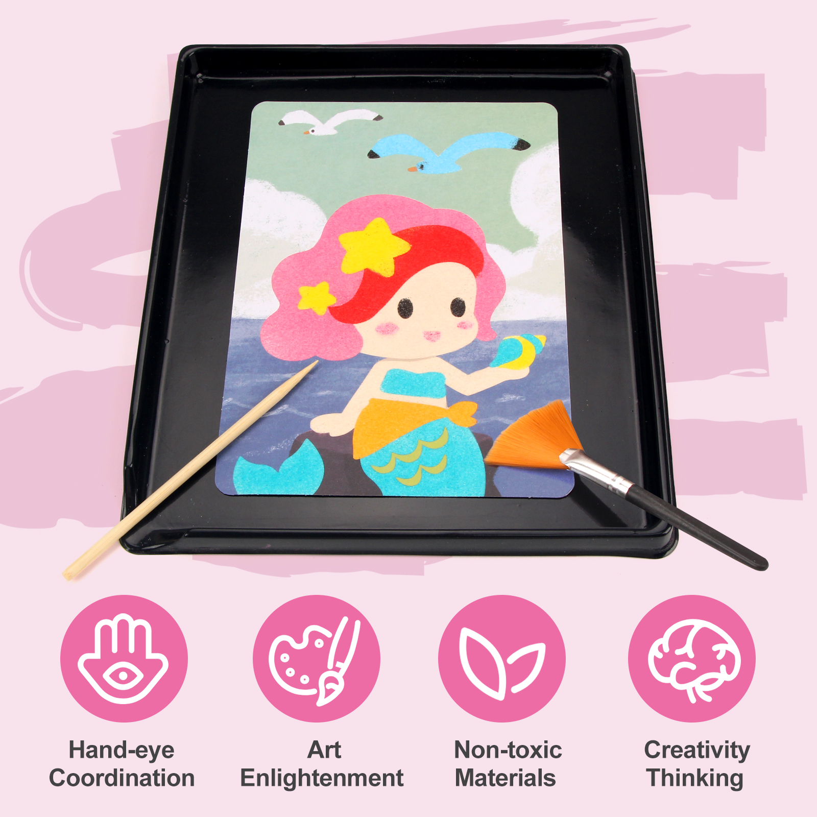Sand Art Kit DIY Sand Painting - Art Craft Disney recensie en prijs