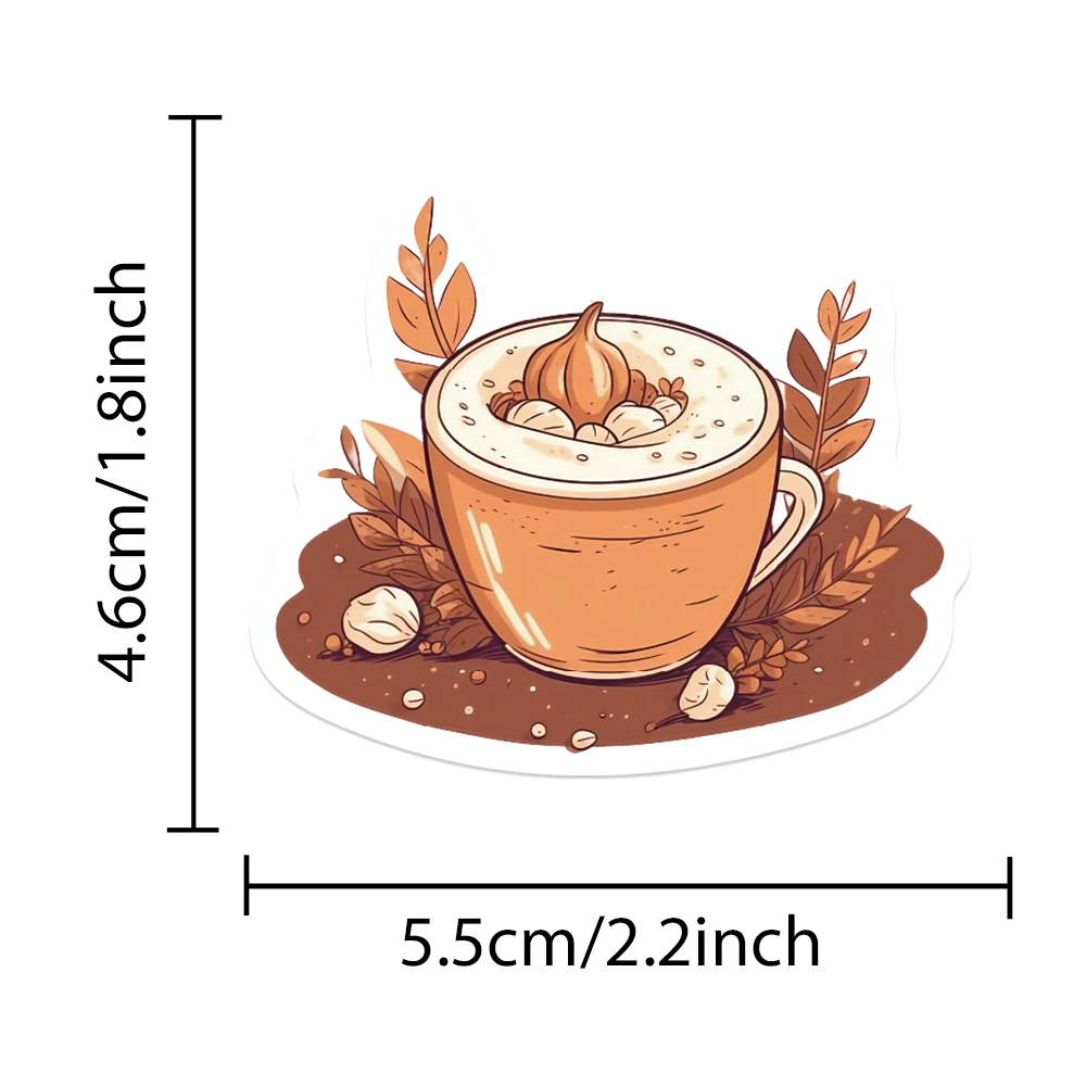 50PCS Cute Autumn Fall Sticker - Art And Craft Autumn recensie en prijs
