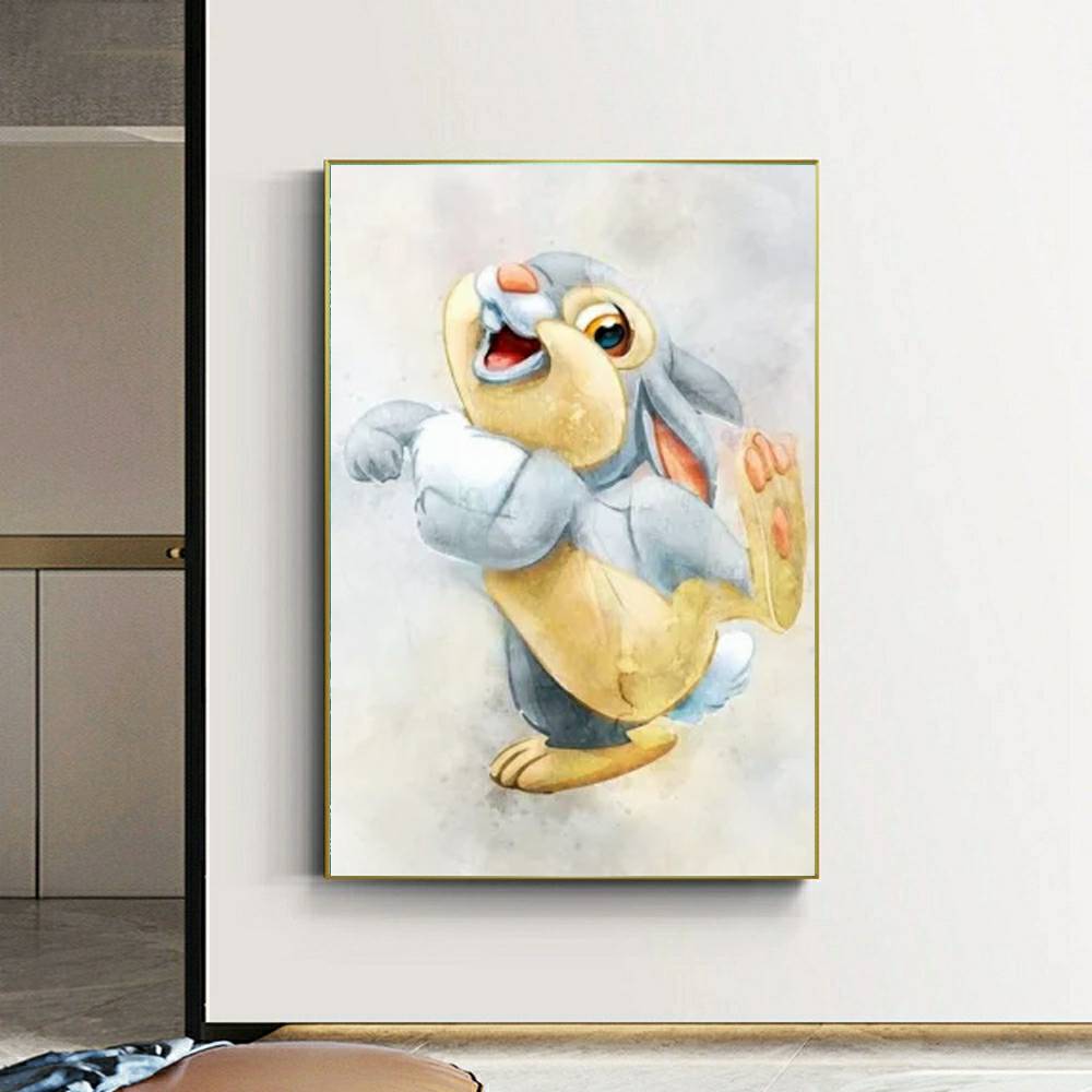 Disney Bambi Thumper Watercolo - Art Craft Disney recensie en prijs