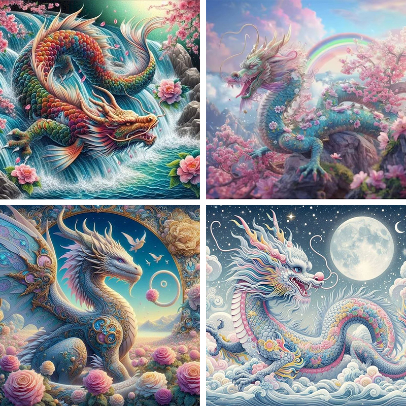 GATYZTORY Dragon Diamond Paint - Wallpaper Art And Craft recensie en prijs