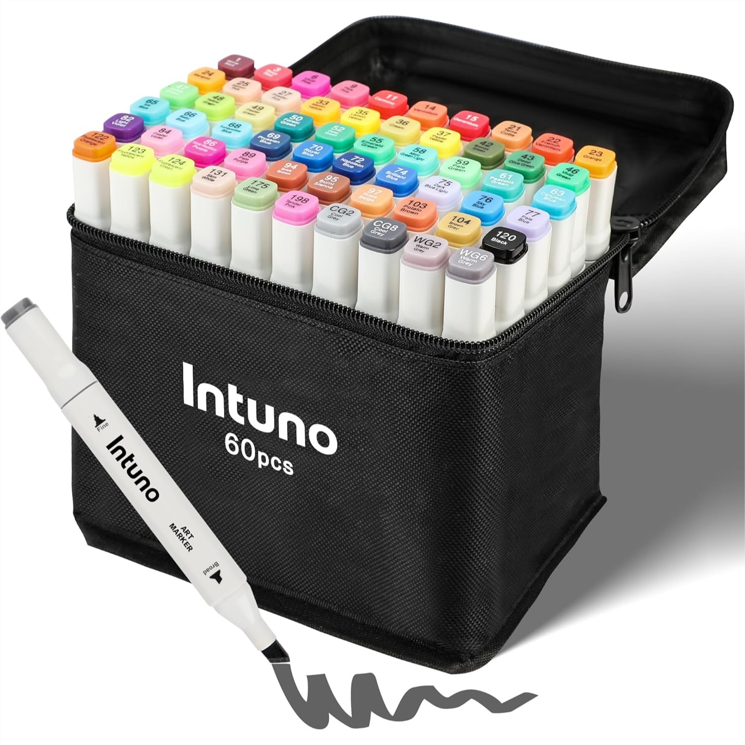 Alcohol Markers 60 Count Dual  - Illustration Marker Set recensie en prijs