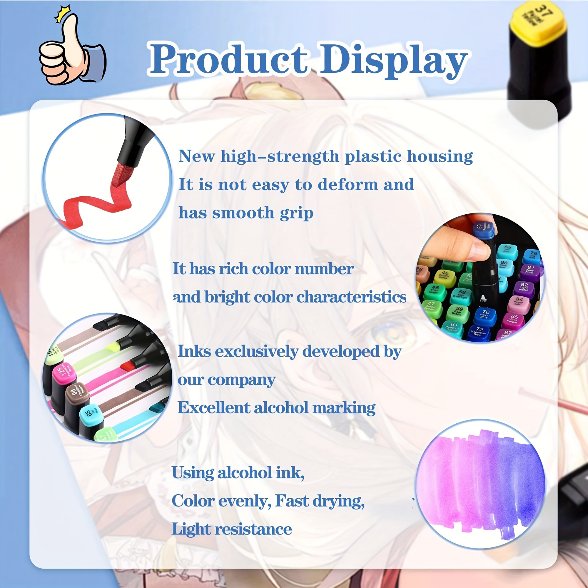 Professional Permanent Sketch  - Illustration Marker Set recensie en prijs