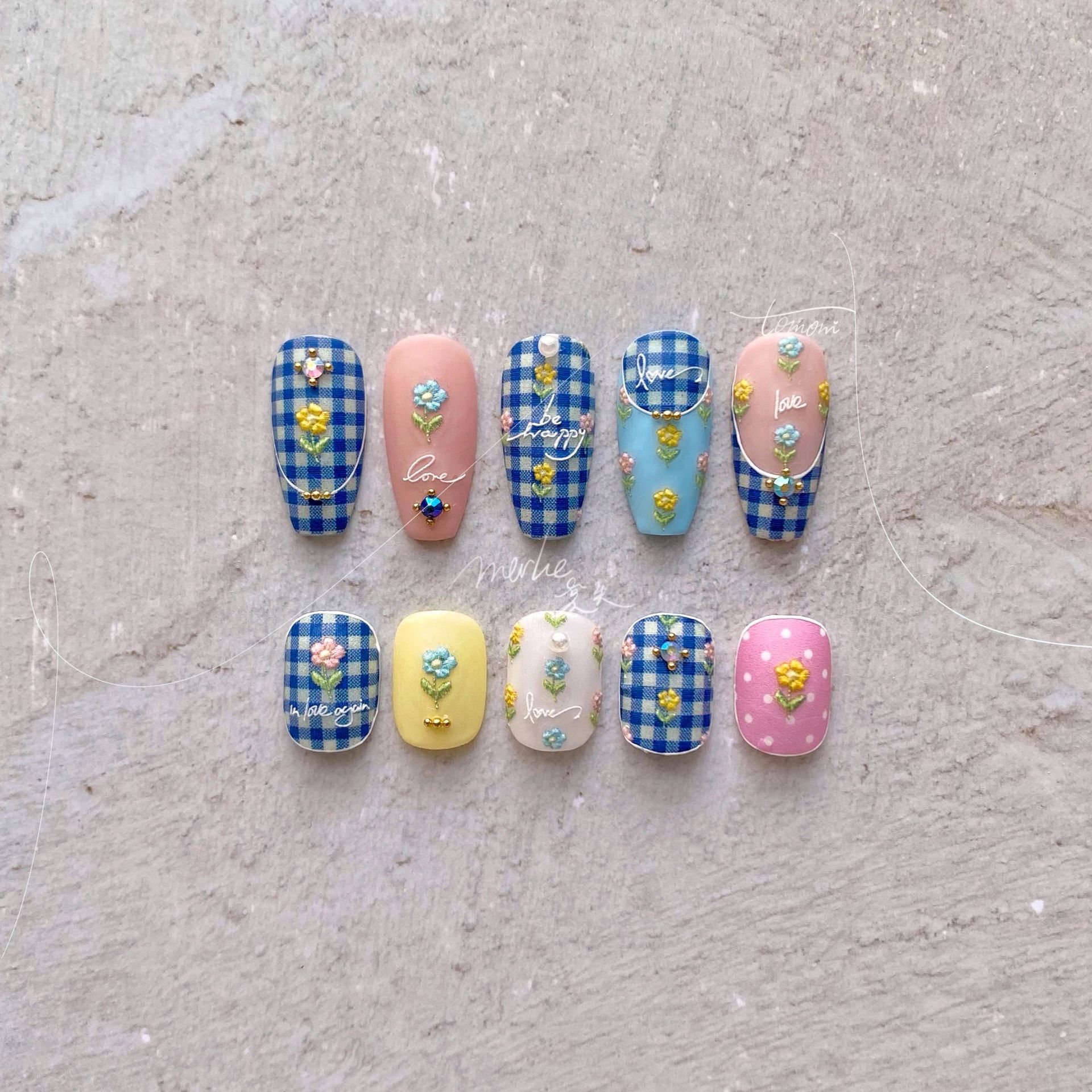 New Craft 5D Embossing Nail Ar - Art Craft Letter A recensie en prijs