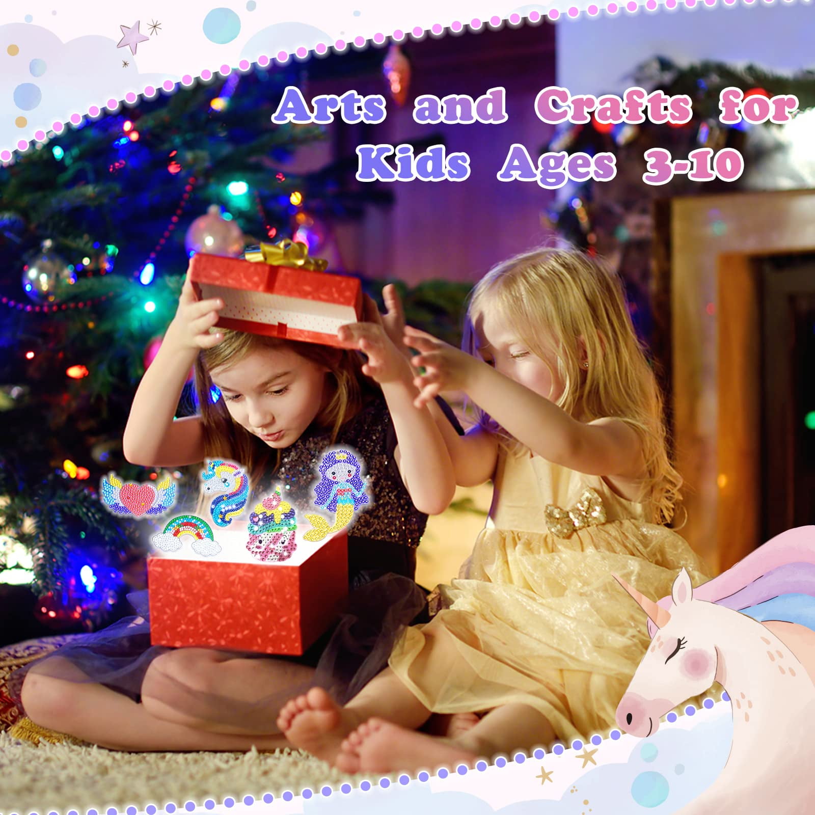 Crafts for Girls Age 4-8, Unic - Craft Art Set recensie en prijs