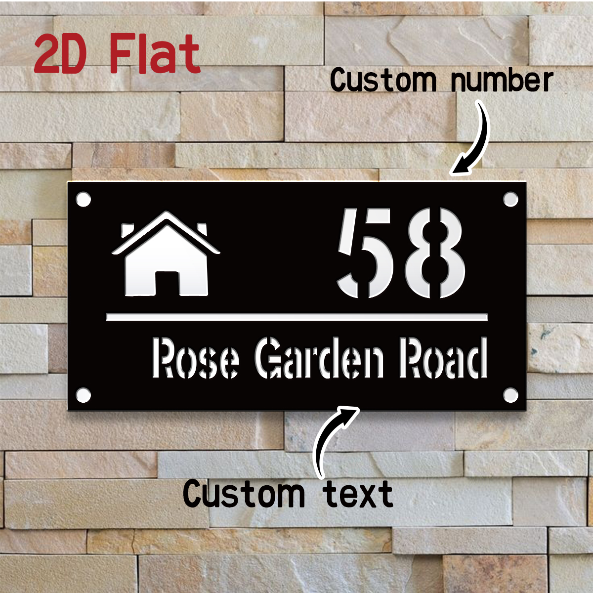 1pc Custom Number&Text Cute Ho - Art Craft Christmas recensie en prijs