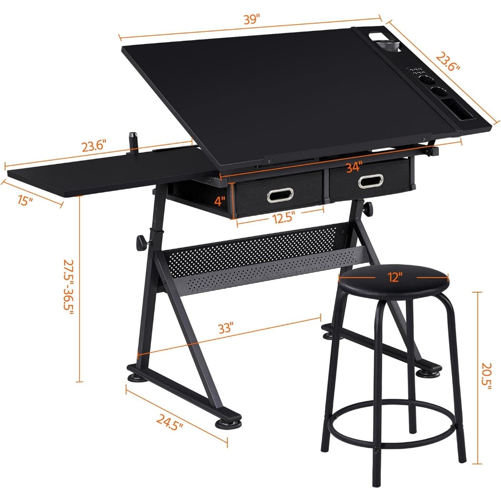 Art Craft Table with Adjustabl - Art & Craft Job Vacancies recensie en prijs